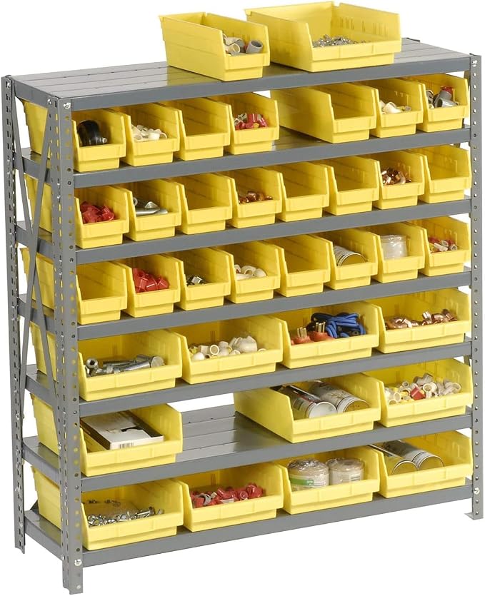 Global Industrial 7 Shelf Steel Shelving - Image 8