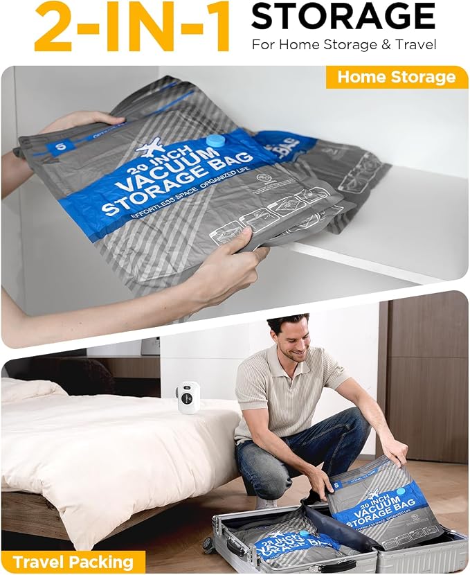 Travel Vacuum Storage Bags - Image 4