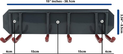 Wall Mounted Rack Organizer for Skis and Poles Heavy Duty Horizontal Wall Ski - Image 3