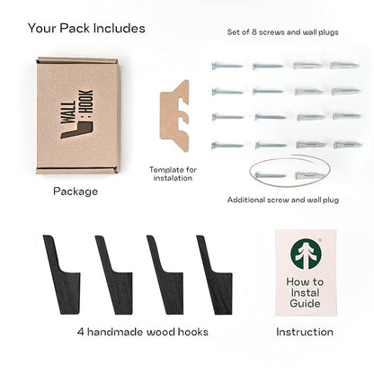 Wood Wall Hooks - Image 5
