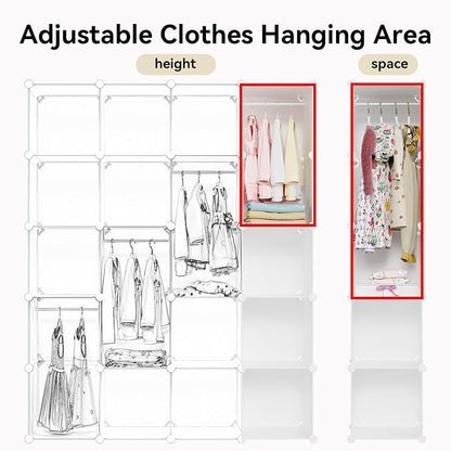 Modular Baby Wardrobe Closet, Portable Children Organizers and Storage - Image 8