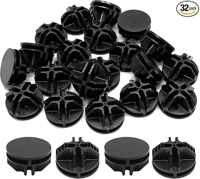 Hordion 32pcs Cube Connectors, Wire Grid Cube Organizer Connector Plastic by Hordion