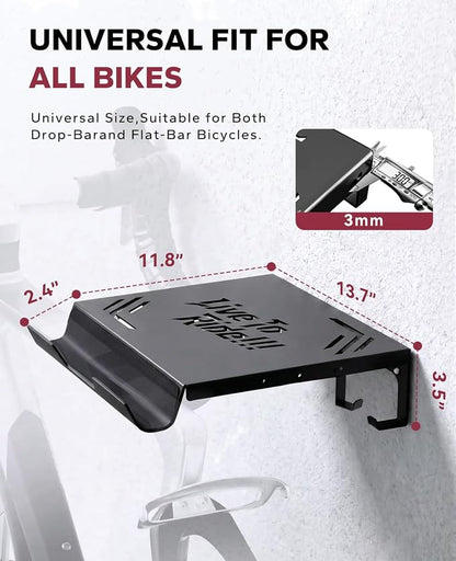 HAPBEAR Bike Wall Mount Rack - Image 2