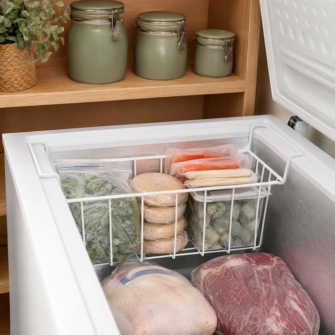 SHINEOFI 2Pcs Freezer Organizer Bins - Image 9
