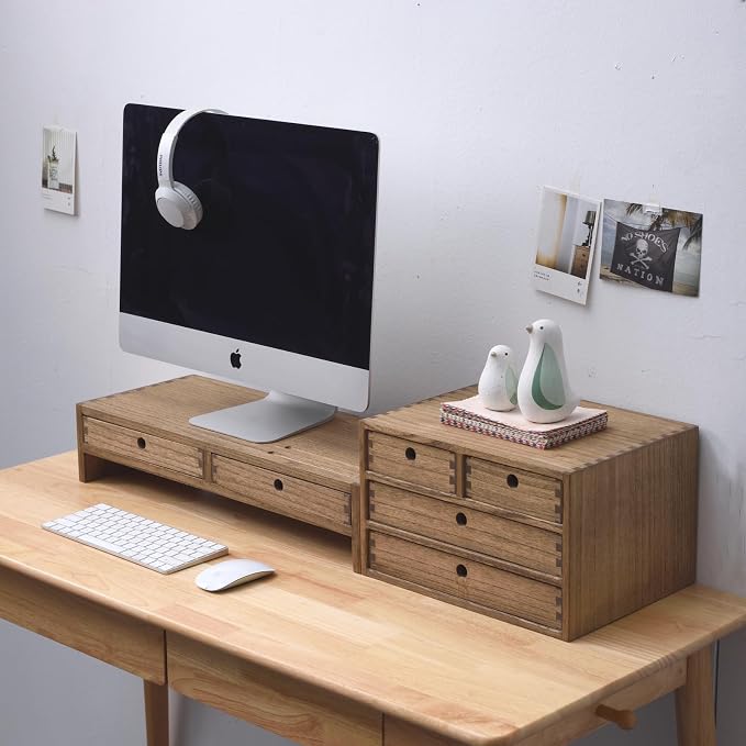 KIRIGEN Wood Monitor Stand - Image 8