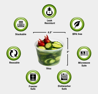 Deli Food Storage Containers - Image 2