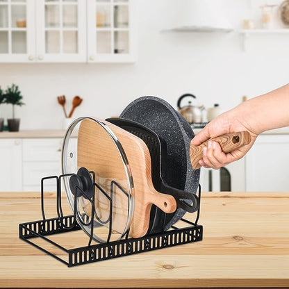 Toplife Pot Lids Organizer Rack - Image 4
