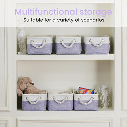 11.8x7.9x5.2 Inch Fabric Small Storage Bins - Image 6
