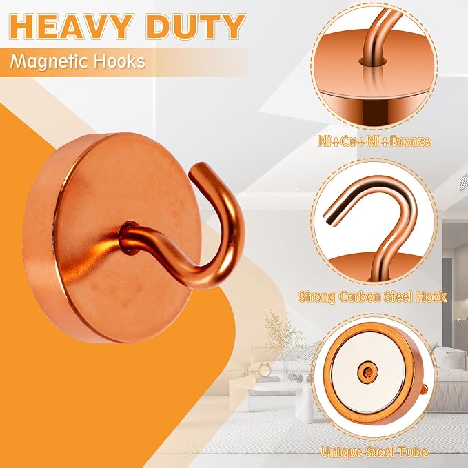 Neosmuk Magnetic Hooks Steel Tube Design - Image 5