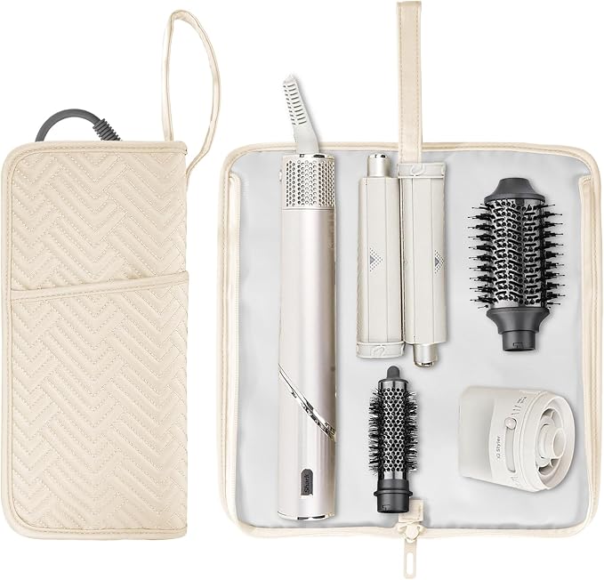 SITHON Hot Iron Holder & Mat, Heat Resistant Hair Tools Travel Bag Portable Hot - Image 8