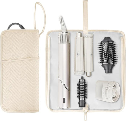 SITHON Hot Iron Holder & Mat, Heat Resistant Hair Tools Travel Bag Portable Hot - Image 8