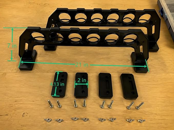 Aventik Garage Door Storage Rack, Space-Saving Organizer - Image 2