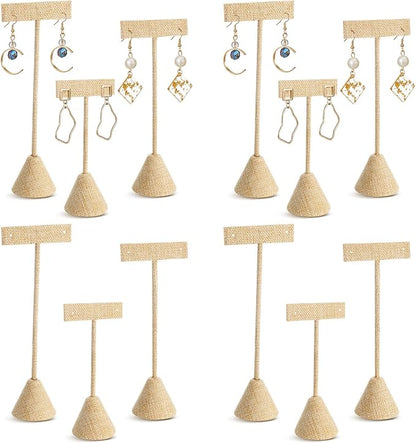 Marsui 12 Pcs Earring Display Set Earring T Bar Display Earring Holders by Marsui