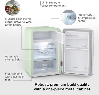 Cooluli Curve 3.8 cu ft Mini Fridge - Image 4