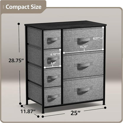 Sorbus Dresser with 7 Drawers - Image 3