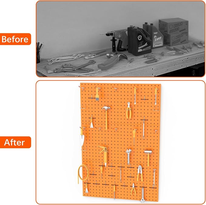 TORACK 3 PCS Metal Pegboard Panels - Image 8
