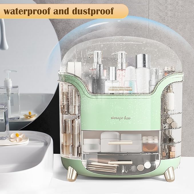 Makeup Organizer & Skincare Organizers, Cosmetic Organizer Box - Image 7