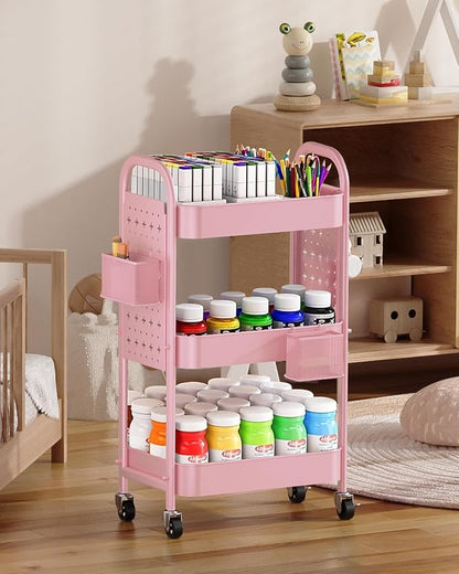ALVOROG 3 Tier Rolling Cart - Image 6