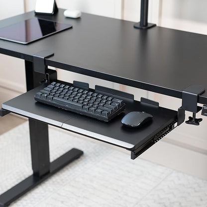 VIVO Small Keyboard Tray, Under Desk Pull Out - Image 2