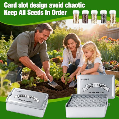 2 Pack Seed Storage Organizer Box - Image 6