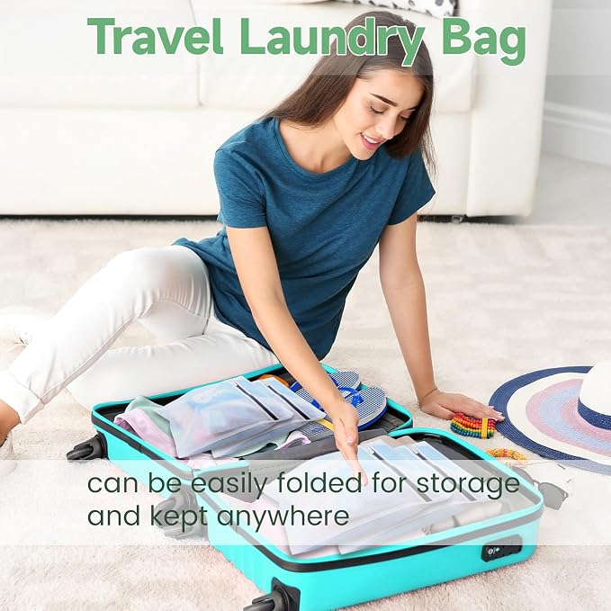 Laundry Bags Mesh Wash Bags, Durable Delicate Laundry Bag - Image 6