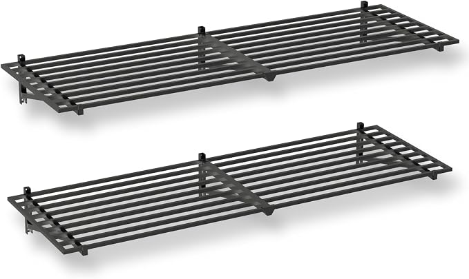 StoreYourBoard Heavy Duty Garage Shelf Wall Mount 2ft x 6ft – Wall-Mounted by StoreYourBoard