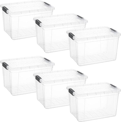 Superio Clear Storage Boxes - Image 9