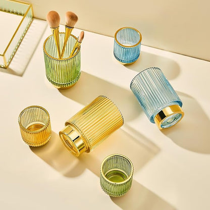 Makeup Brush Holder Organizer, Toothbrush Holders, Desk Pen Pencil Holder - Image 6