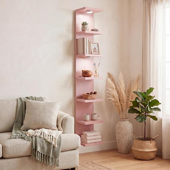 Fixwal 7 Tier Wall Shelf Unit Floating Shelves - Image 5