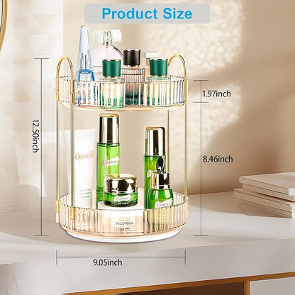 360 Rotating Makeup Organizer - Image 3