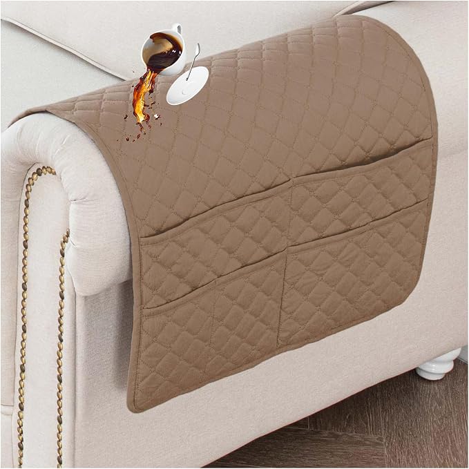 Waterproof Sofa Armrest Cover Headrest Cover by ZGDDPZA