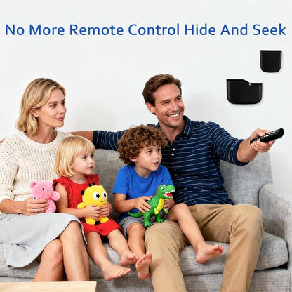 Remote Holder Wall Mount TV FAN Remote Control Holder Bedside Caddy Wall - Image 9