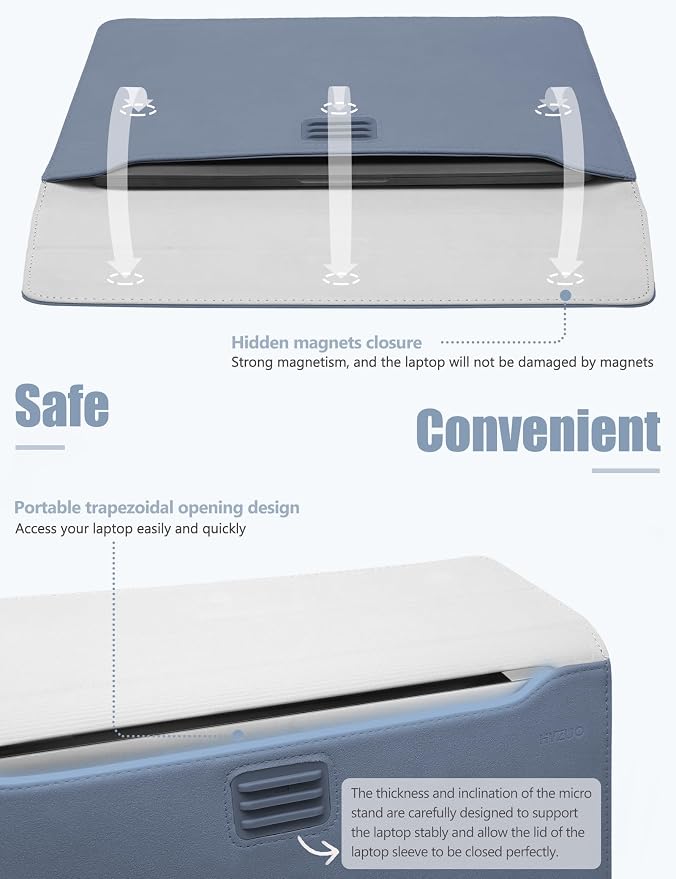 HYZUO 13 Inch Laptop Sleeve - Image 4
