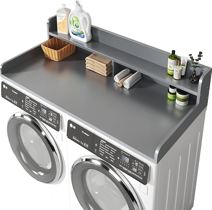 2-Tier Washer and Dryer Countertop by BigPonPon