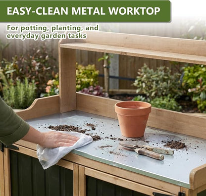 Ketive Outdoor Potting Bench - Image 2