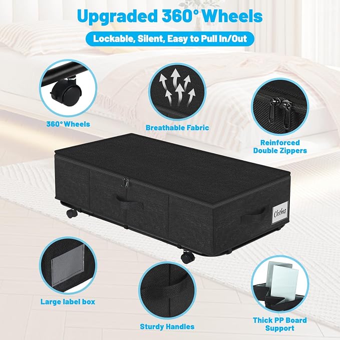 Large Sturdy Under Bed Storage - Image 3