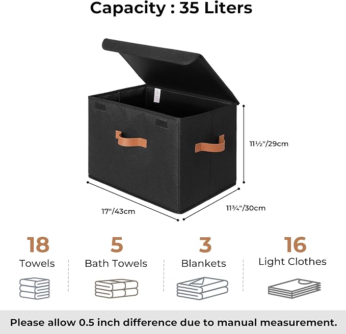 GRANNY SAYS Black Storage Bins - Image 5