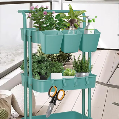 5 Pack Hanging Cup Holders, Space Saving Hanging Storage Basket Pencil Holder - Image 6