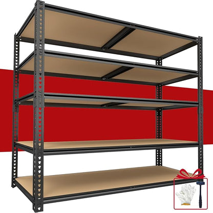 Garage Racks for Storage，5-Tier Adjustable Garage Shelving Storage Shelves by Unknown