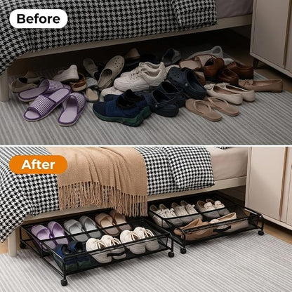Goaste Under Bed Shoe Storage Organizer - Image 7