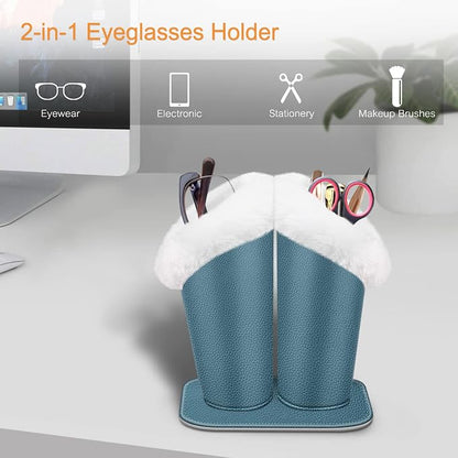 Fintie Plush Lined Double Eyeglasses Holder - Image 5
