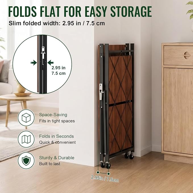black leopard 3-Tier Foldable Shelf - Image 5