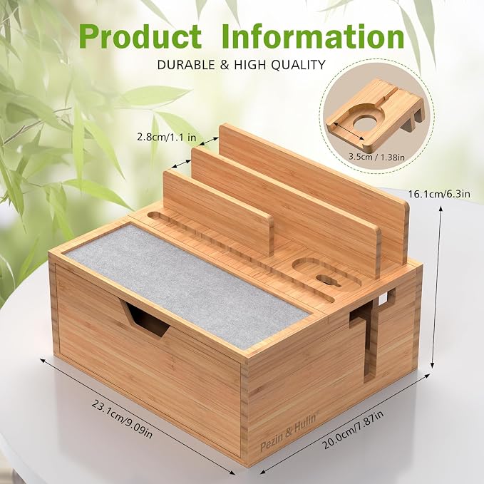 Pezin & Hulin Bamboo Charging Station - Image 8