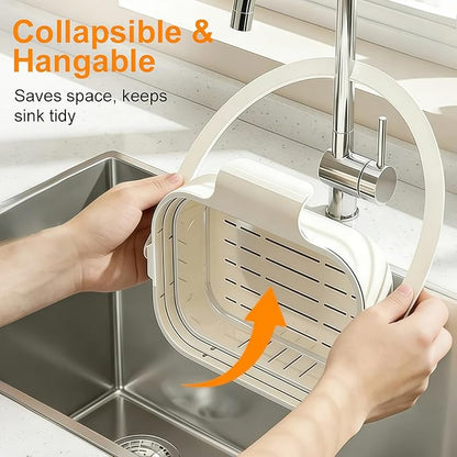 Stretchable Foldable Hanging Sink Strainer Basket - Image 8