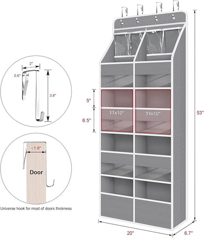 Univivi Upgraded Over the Door Organizer - Image 3