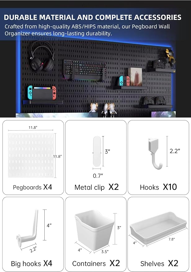 Revamp Your Space With A Versatile Pegboard Kit - Image 2