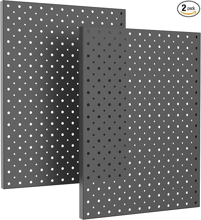Ultrawall Metal Pegboard Panels, Pegboard Wall Organizer, Garage Tool Storage by UltrawallGarageTools