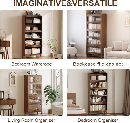 Solid Wood bookcase 5 Tier - Image 3