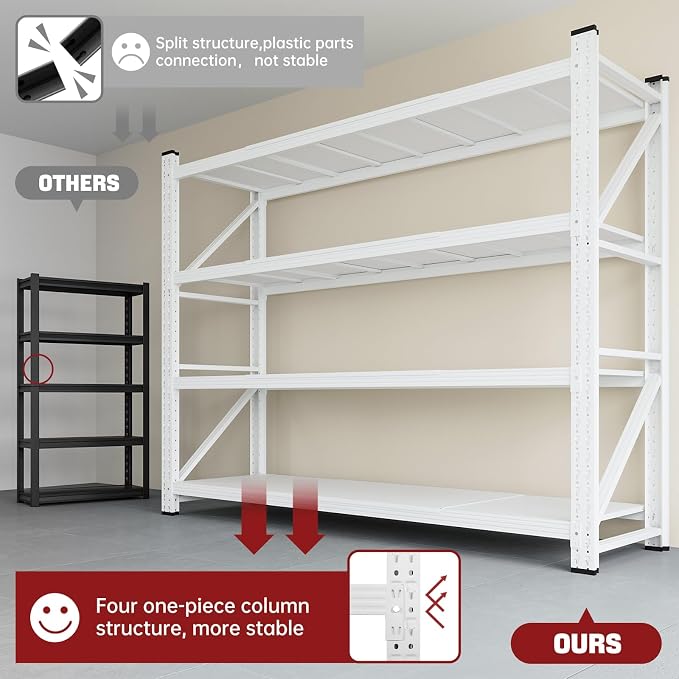 RAVIGIN 7000LBS Storage Shelves, Shelving Units Industrial Shelving - Image 6
