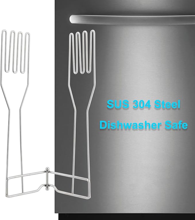 Kitchen Gloves Drying Rack, SUS 304 Stainless Steel Dish Gloves Holder - Image 7